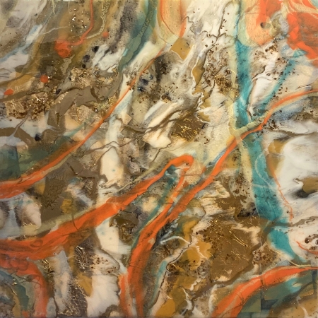 going with the flow III by artist Lacy Husmann